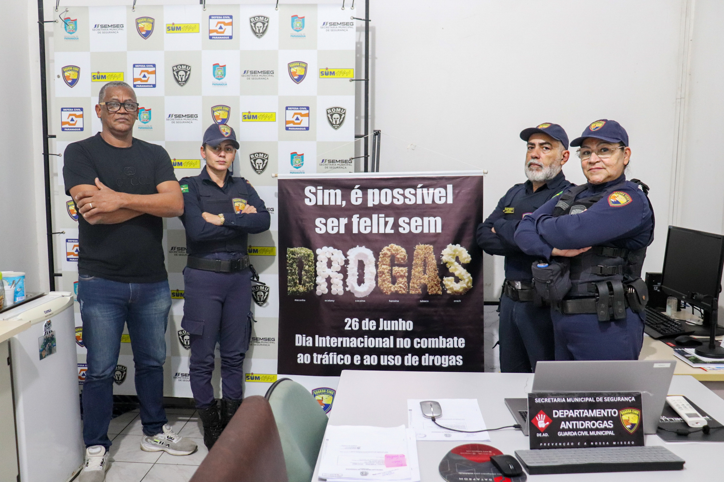 Guarda Civil tem programação especial pelo Dia Internacional de Combate às Drogas