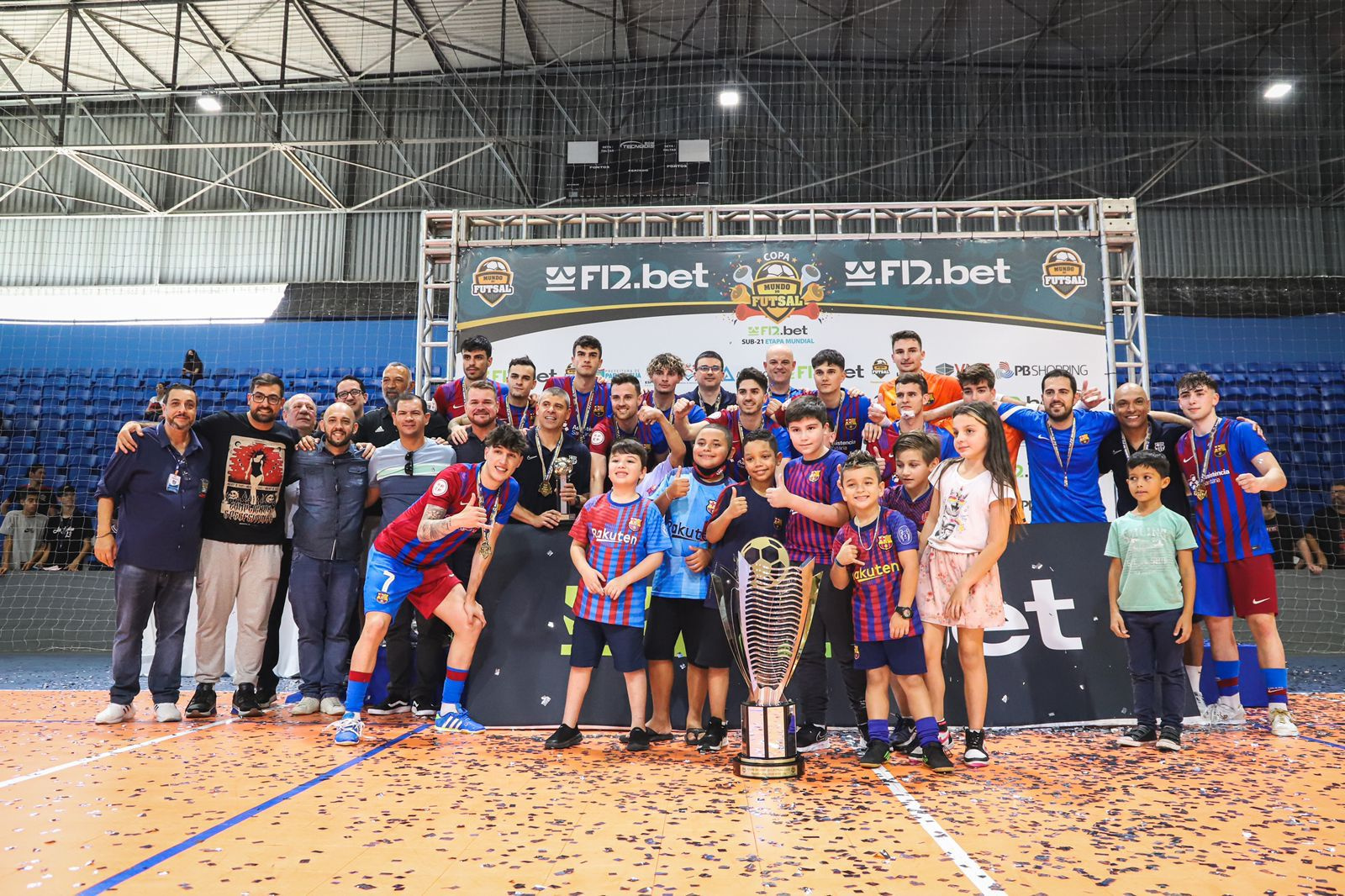 Prefeitura de Paranaguá - FC Barcelona é bicampeão da Copa Mundo do Futsal  Sub-21 Etapa Mundial