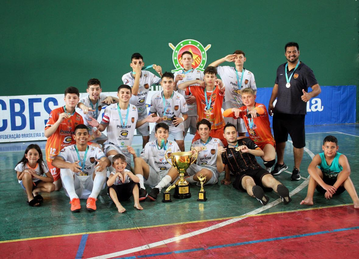 Futsal Sub 15 AFFA Diamante e Sub 17 Smel/AFFA seguem firmes na Taça Paraná  - O Popular do Paraná