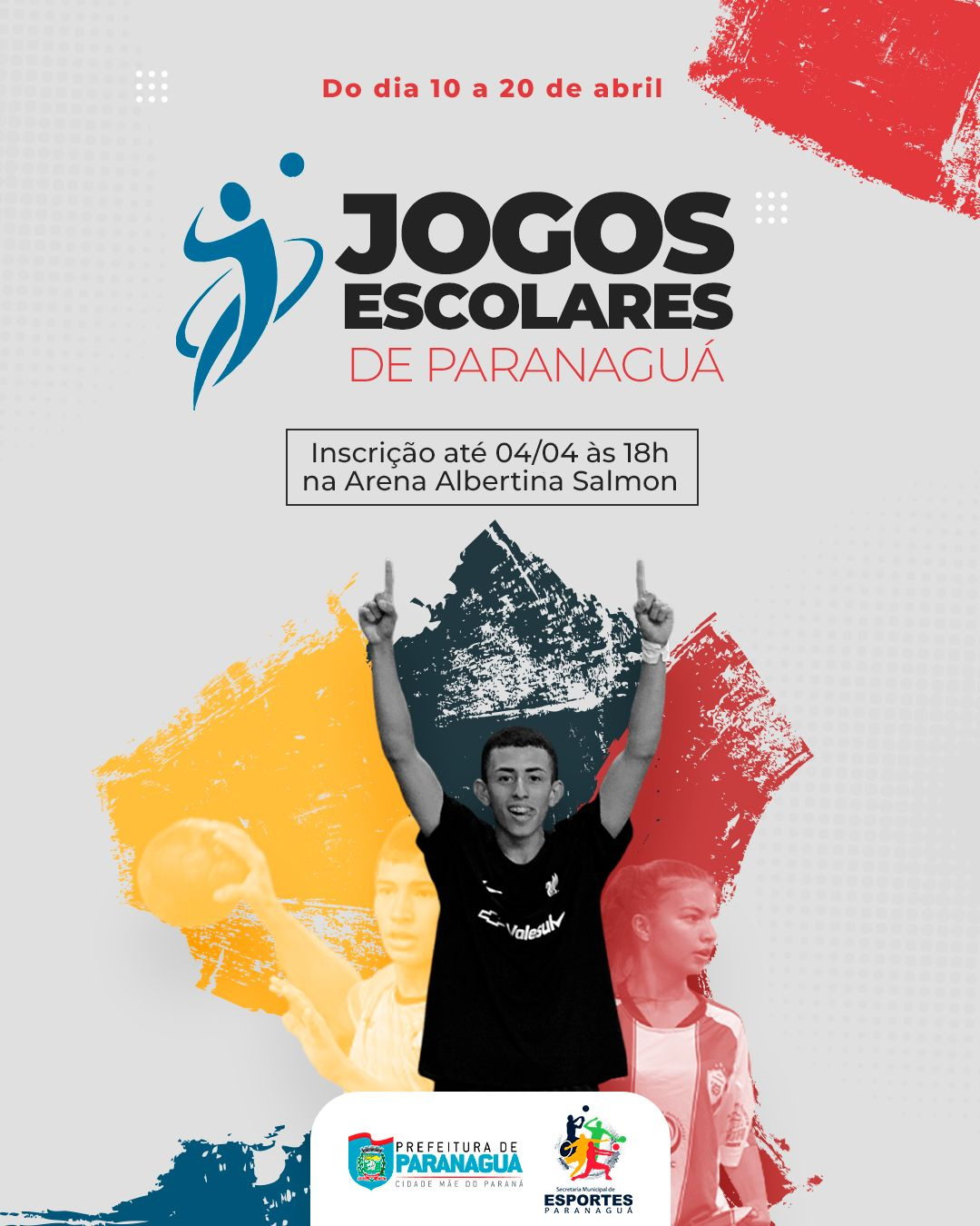 Prefeitura de Paranaguá Vem aí a 47ª edição dos Jogos Escolares de