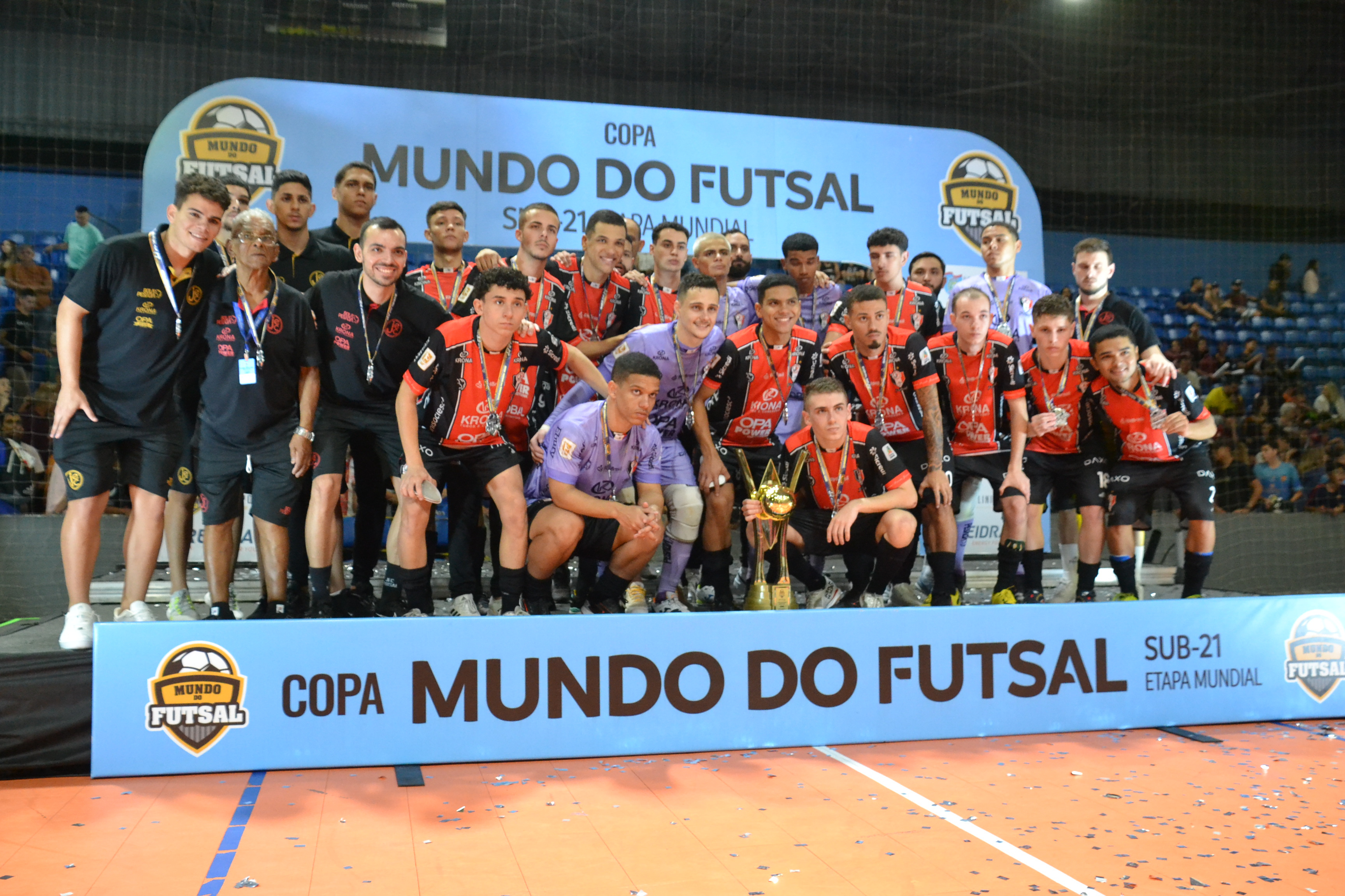 Barcelona é o grande campeão da Copa Mundo do Futsal Sub-21 em Paranaguá