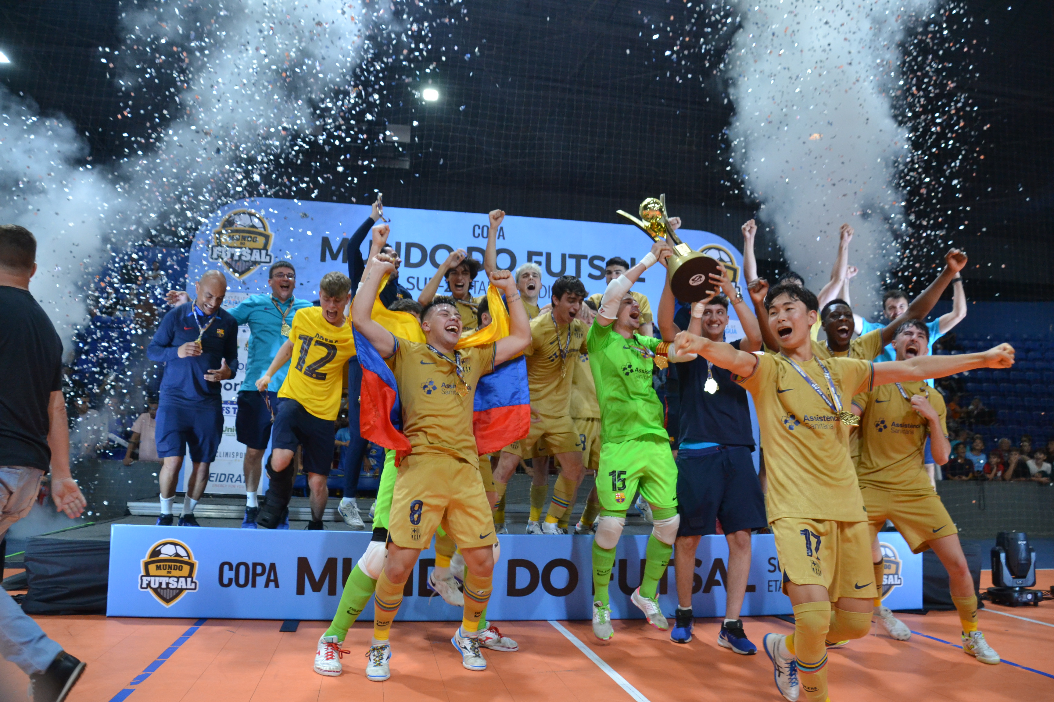 Joinville perde do Barcelona e é vice-campeão da Copa Mundo de Futsal  sub-21, futsal