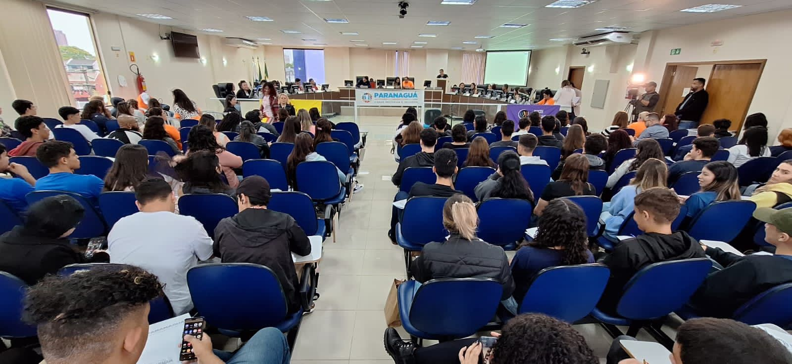 Conferência Livre da Juventude marca eleição e recomposição do Conselho Municipal da Juventude de Paranaguá
